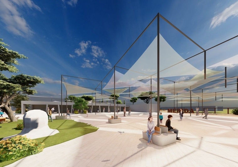 La obra en la plaza de Margarita Xirgu en Mérida se licitará antes de que acabe este mes